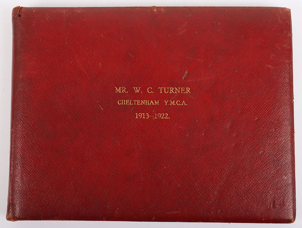 #312 – Presentation Photograph Album of Cheltenham YMCA 1913-1922