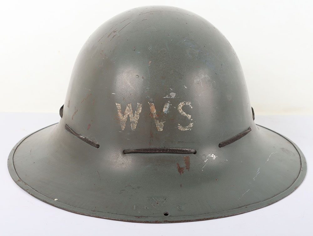 #428 – British Women’s Voluntary Service (W.V.S) Steel Helmet