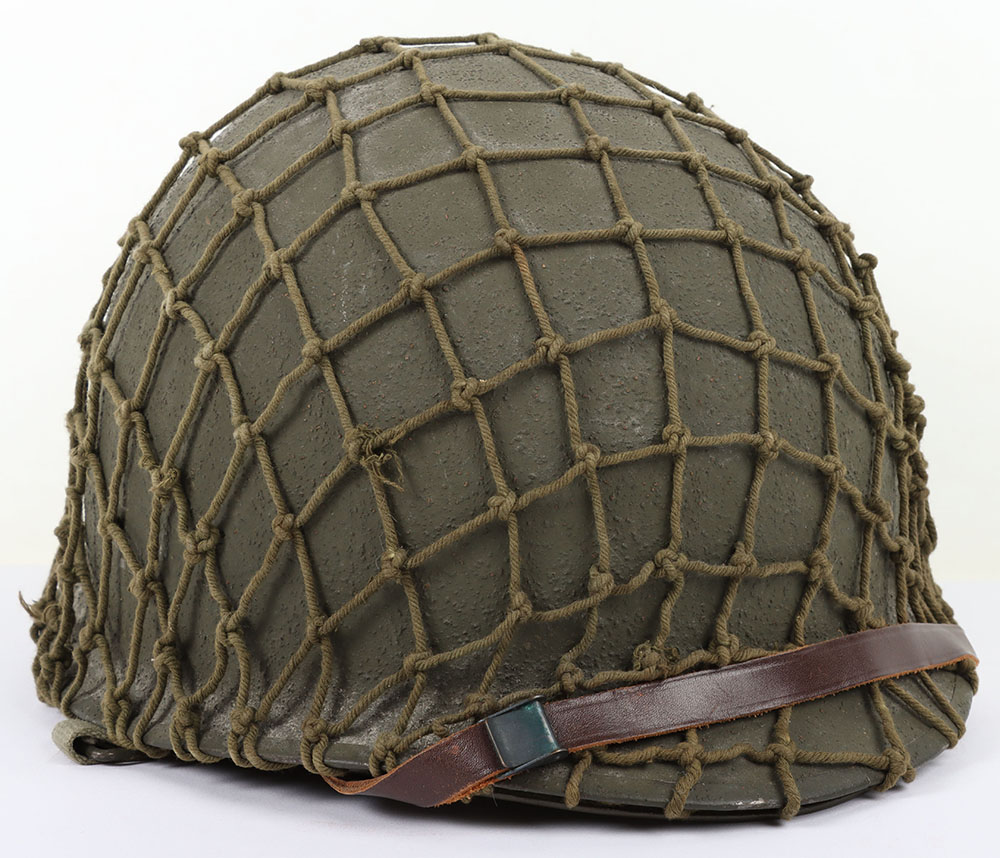 #447 – WW2 American M1 Steel Combat Helmet