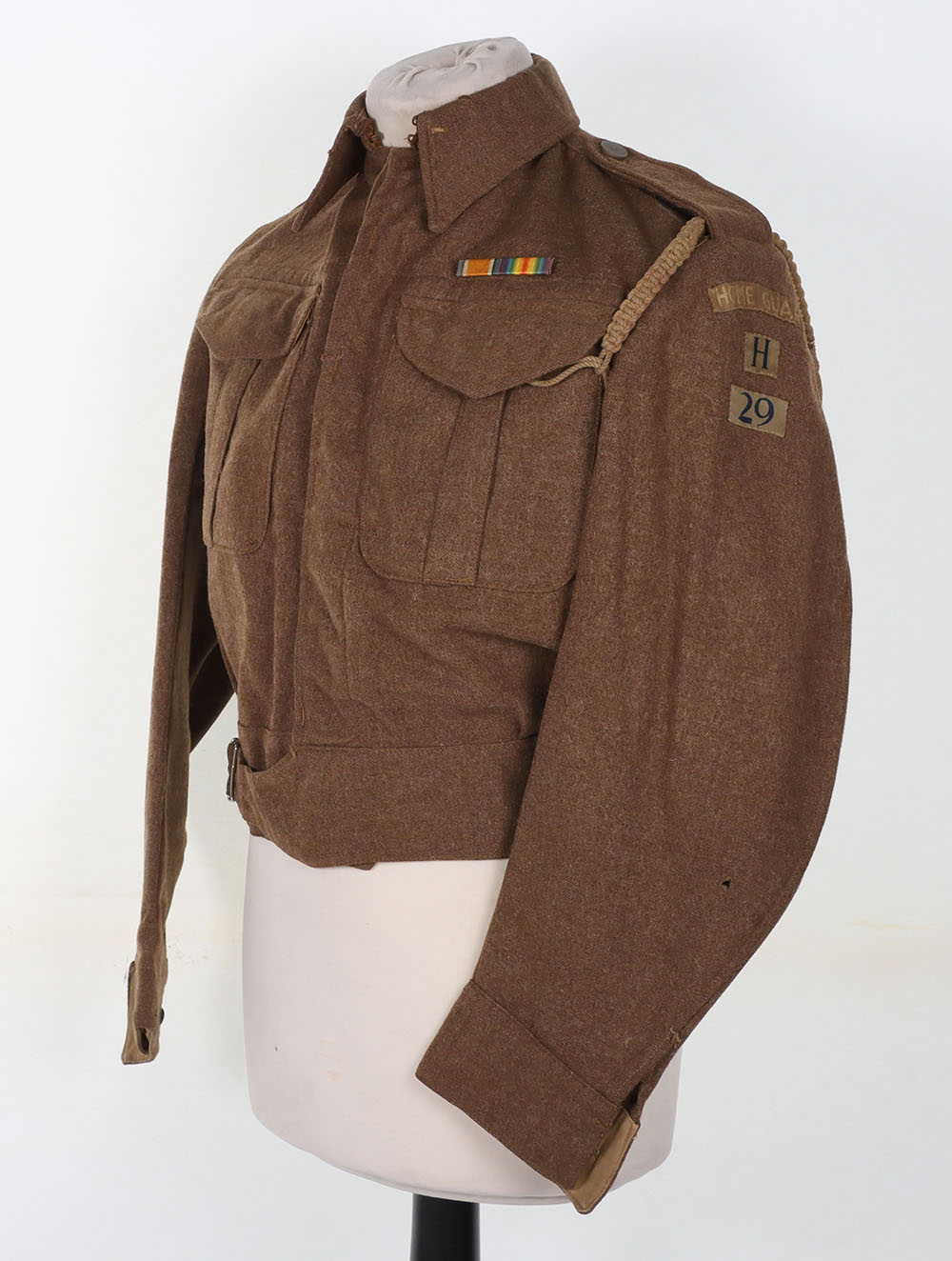 #461 – WW2 British 29th (Gosport) Battalion Hampshire Home Guard Battle Dress Blouse