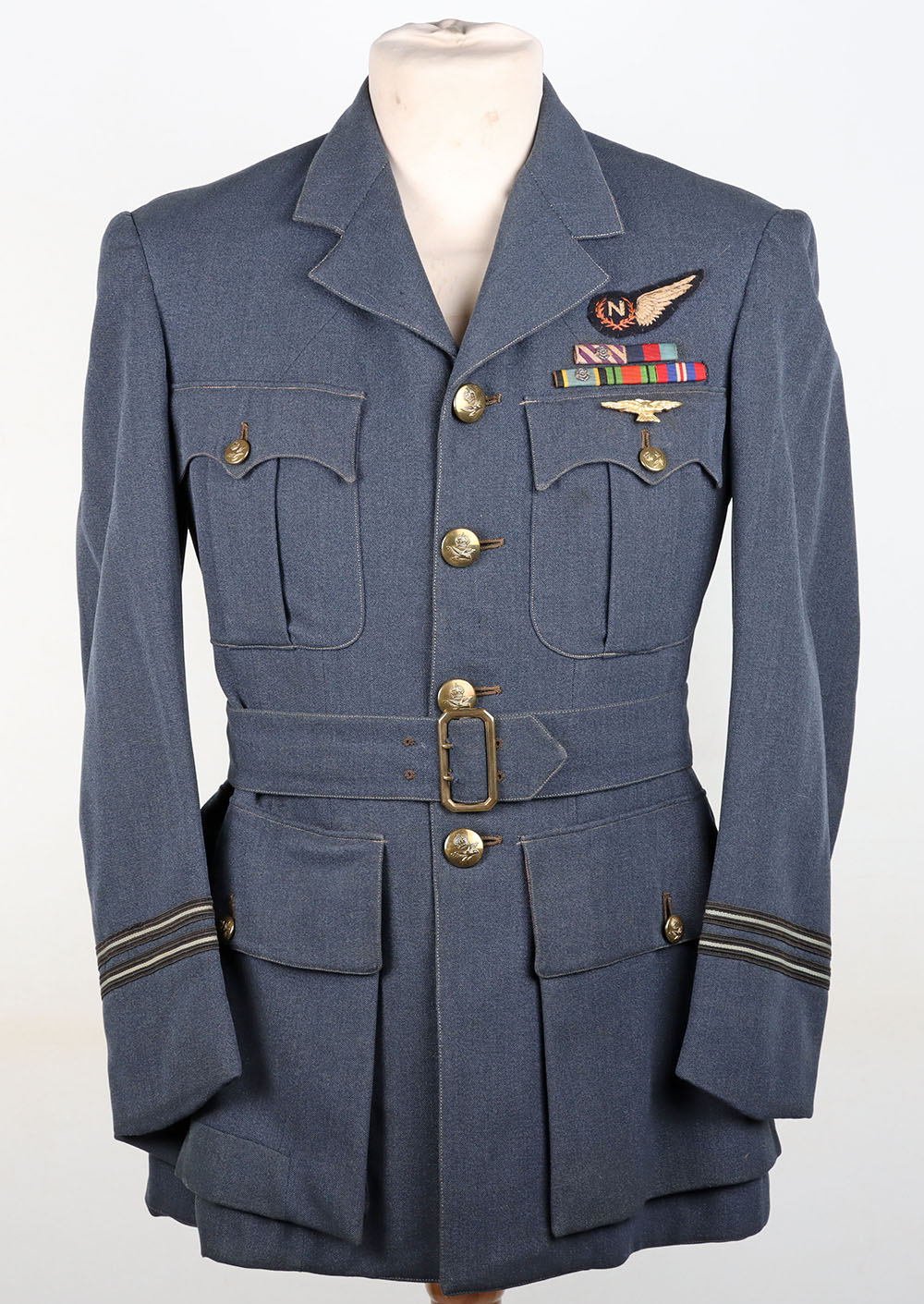 #464 – WW2 Royal Air Force Pathfinder Force Distinguished Flying Cross & Bar Winners Service Dress Tunic