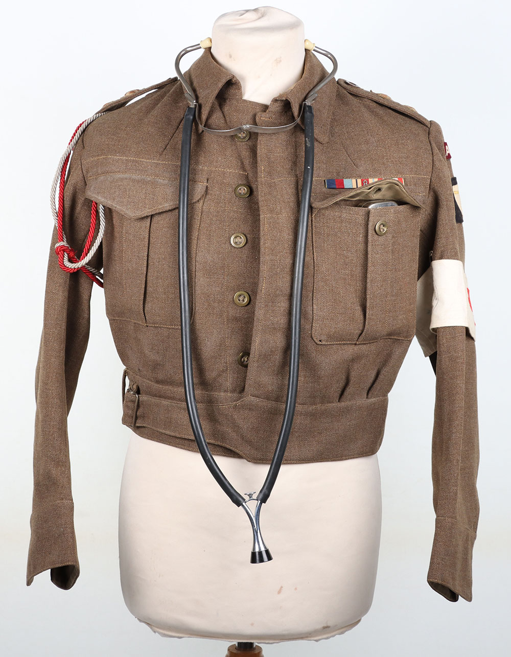 #467 – WW2 British Territorial Army Nursing Service (T.A.N.S) Officers Battle Dress Blouse