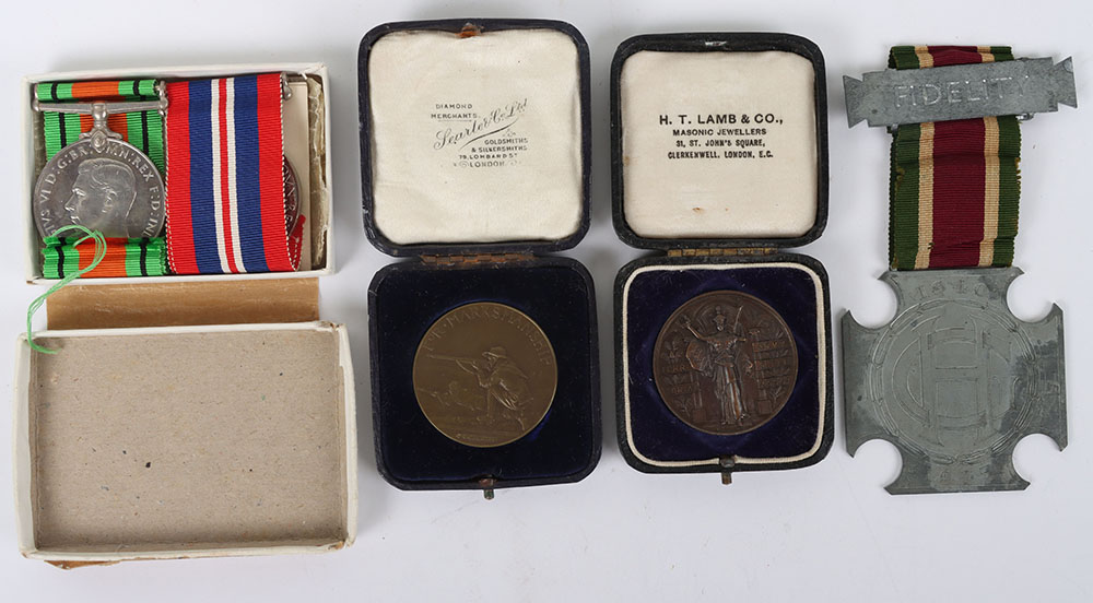 #47 – An Unusual WW2 Home Guard Officers Medal Grouping