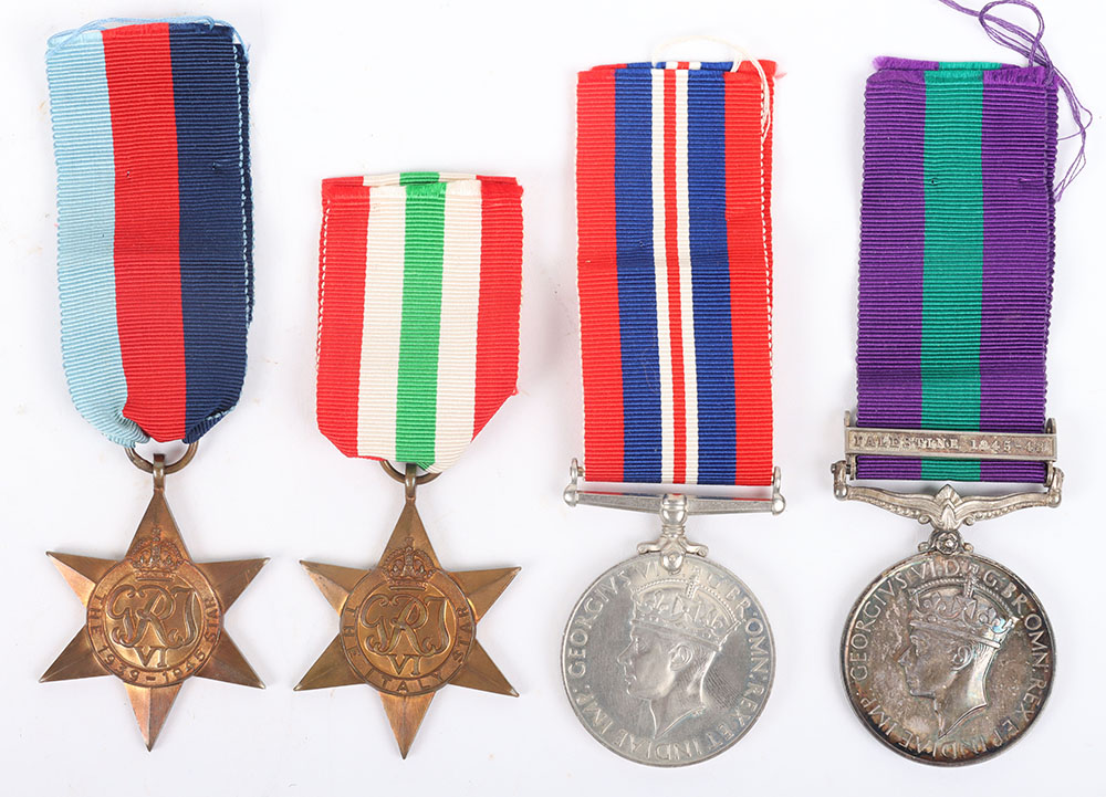 #48 – WW2 and Later Casualty Medal Group of Four to the Argyll & Sutherland Highlanders