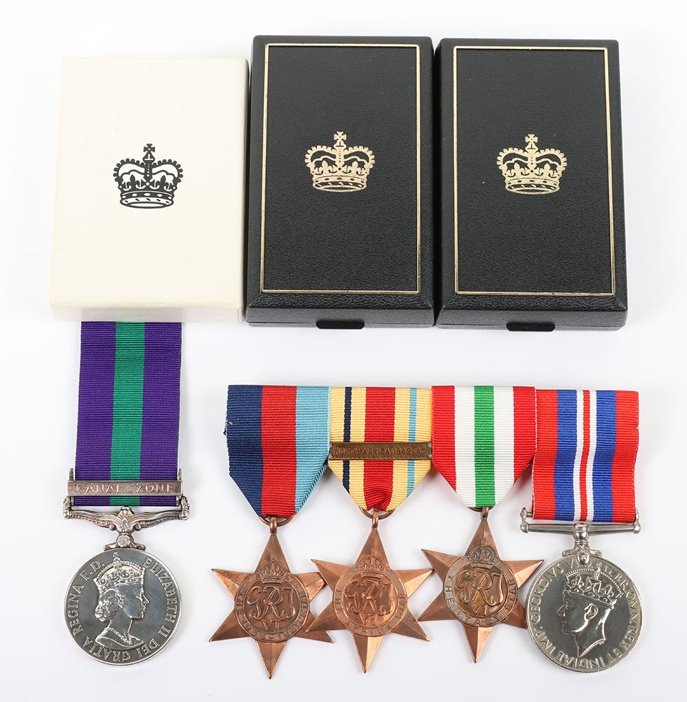 #49 – Group of 4 Attributed WW2 Medals