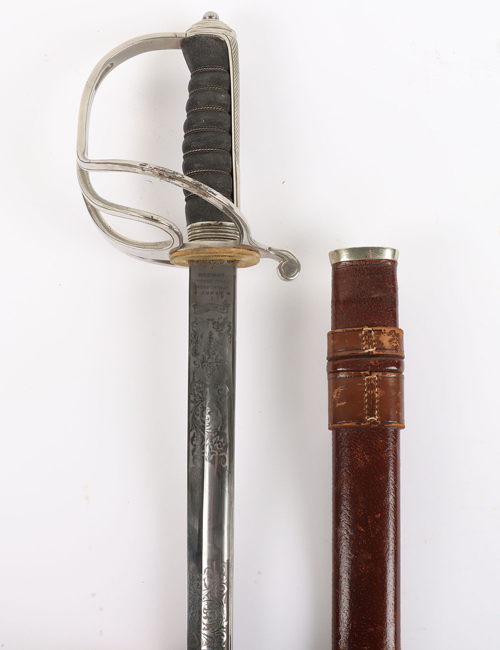 #531 – British GVR Royal Artillery Officers Sword