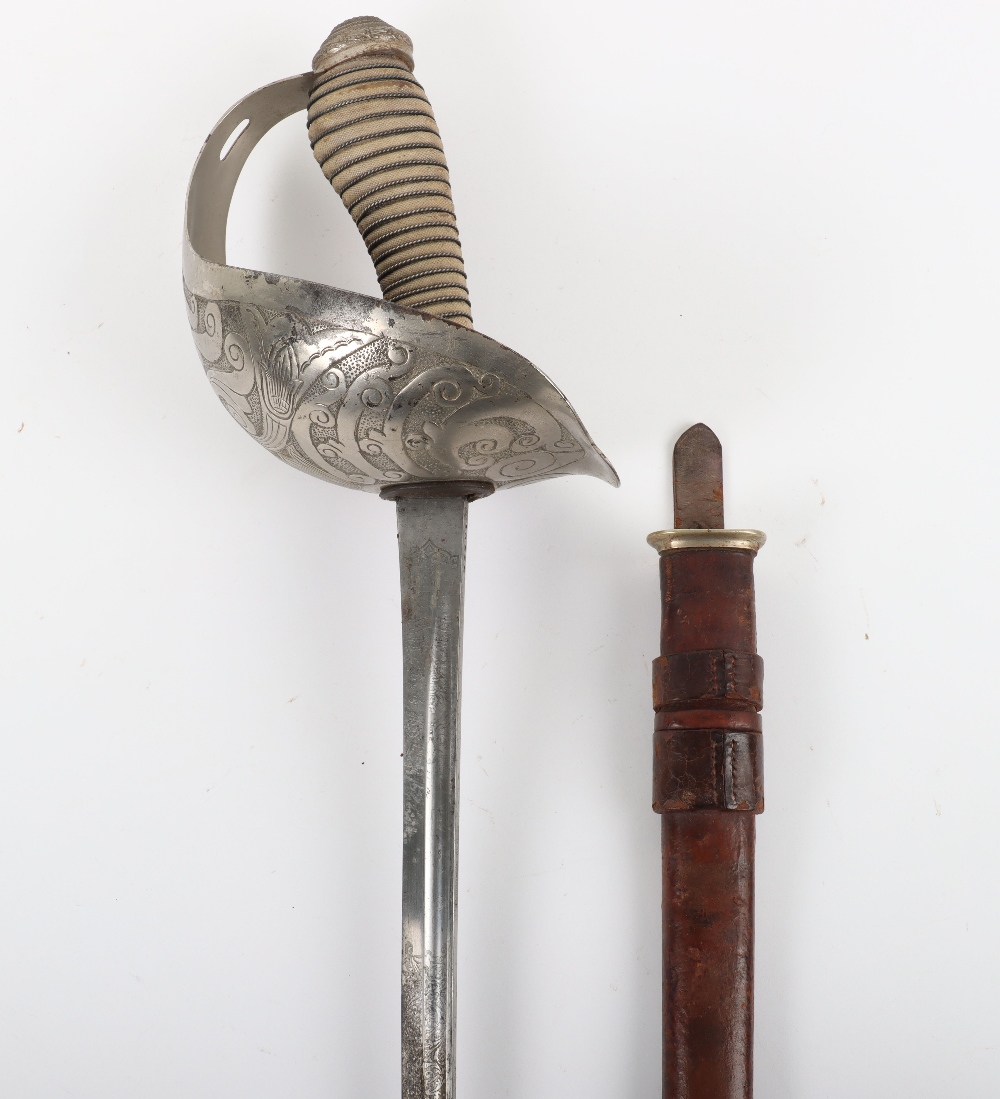 #537 – British 1912 George V Cavalry Sword Middlesex Yeomanry by Wilkinson