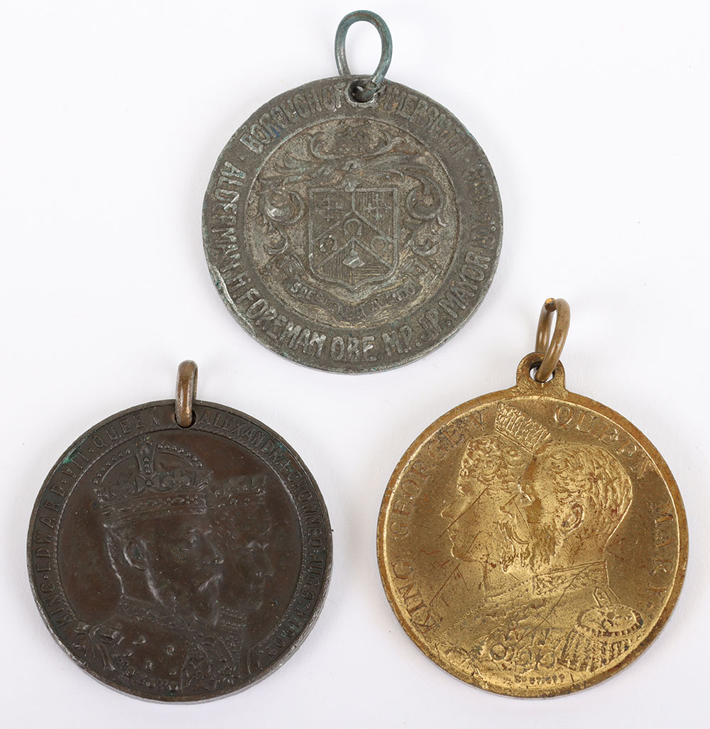 #54 – 3x London Borough Commemorative Medallions