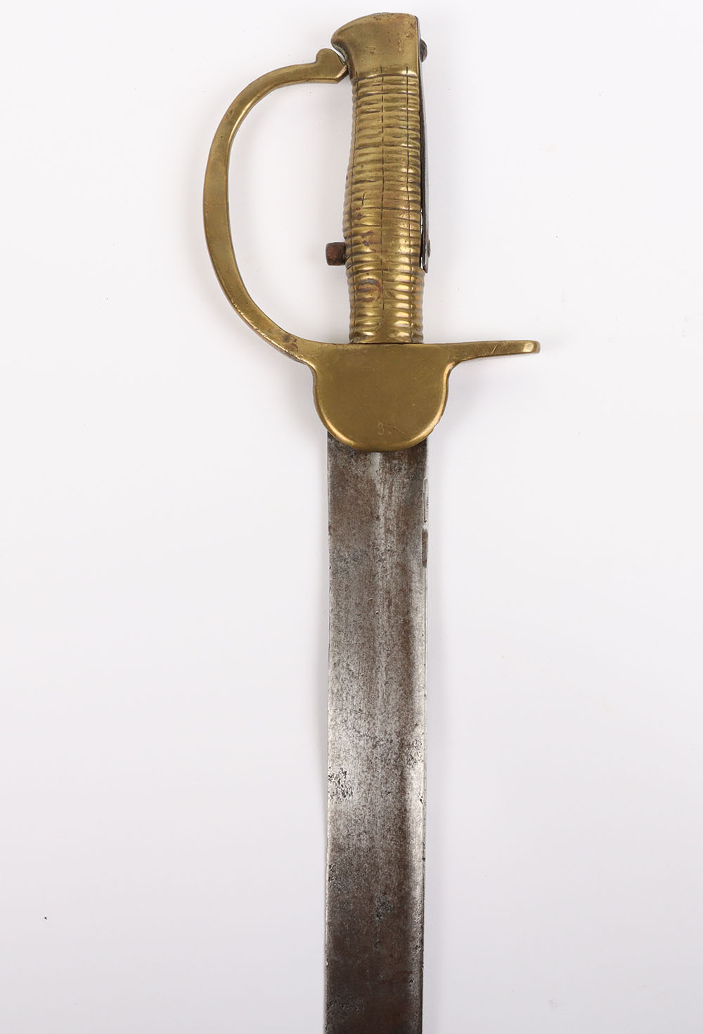 #549 – Volunteer or Foreign Service Indian Regulation Brass Hilt Bayonet for the Baker Rifle