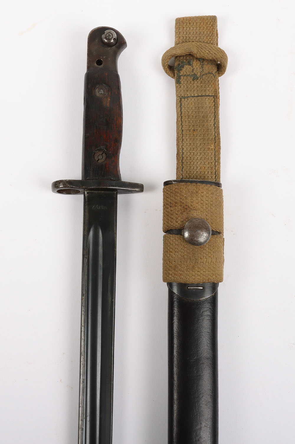 #559 – British 1907 Prince of Wales Volunteers South Lancashire Regiment Regimentally Marked Bayonet by Wilkinson