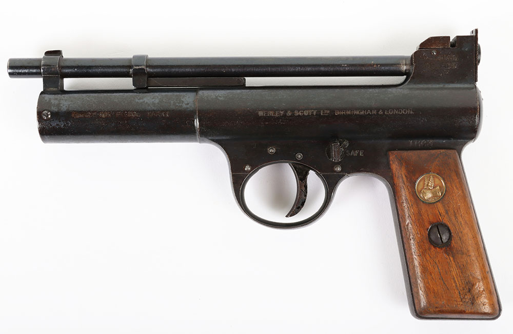 #619 – .177 Webley & Scott Limited Mk1 Air Pistol