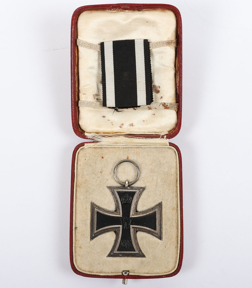 #672 – Cased 1914 Iron Cross 2nd Class