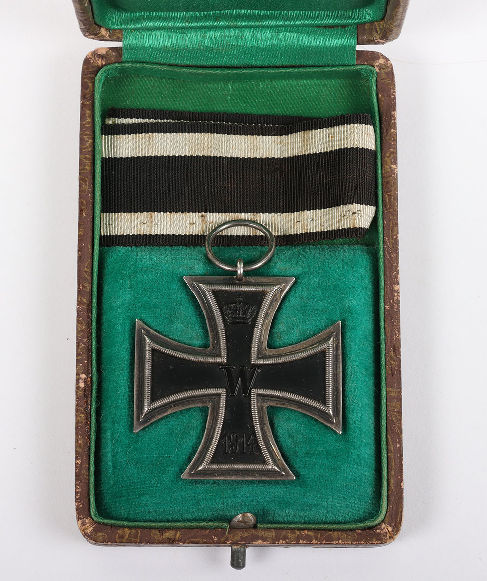 #673 – 1914 Iron Cross 2nd Class in Presentation Case