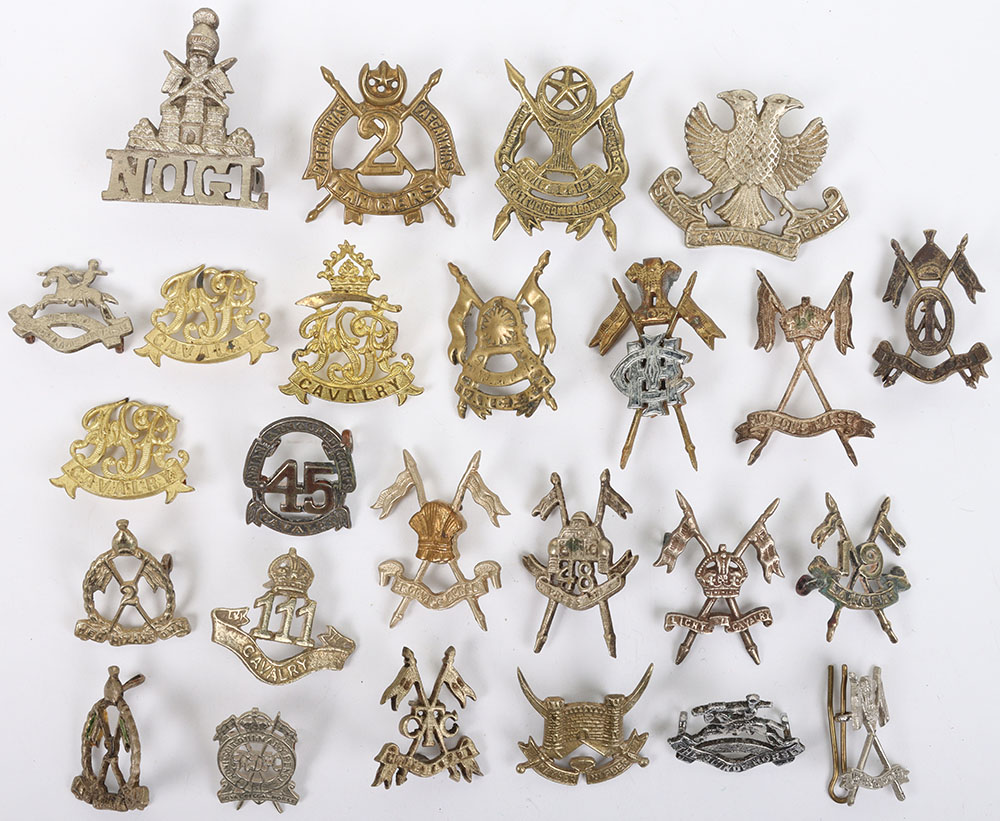 #79 – 25x Indian Army Cavalry Cap Badges