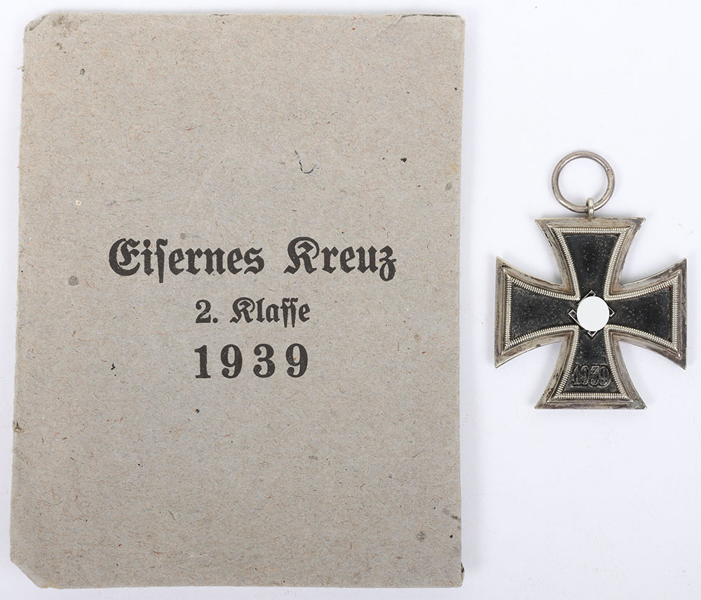 #841 – WW2 German Iron Cross 2nd Class by Wilhelm Deumer Ludenscheid