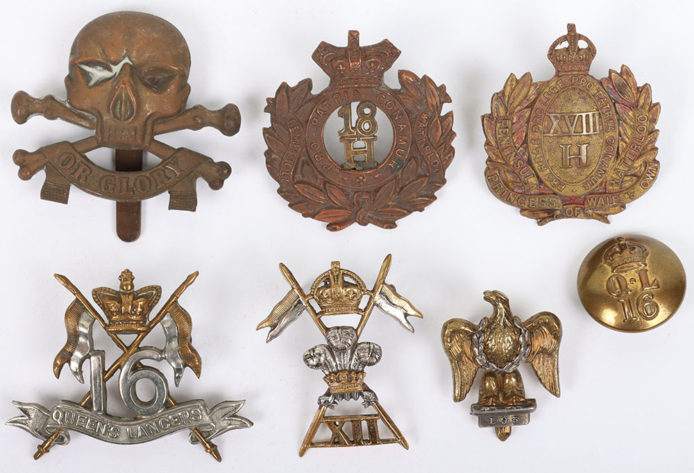 #87 – 7x British Cavalry Badges