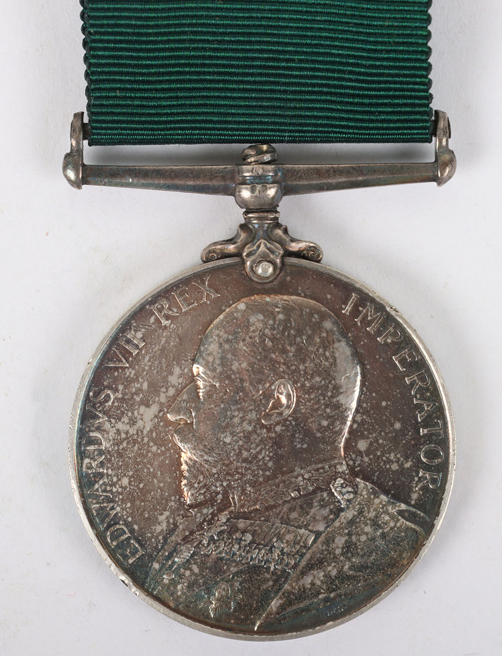 #9 – Edward VII Volunteer Long Service Medal to the Hampshire Royal Garrison Artillery Volunteers