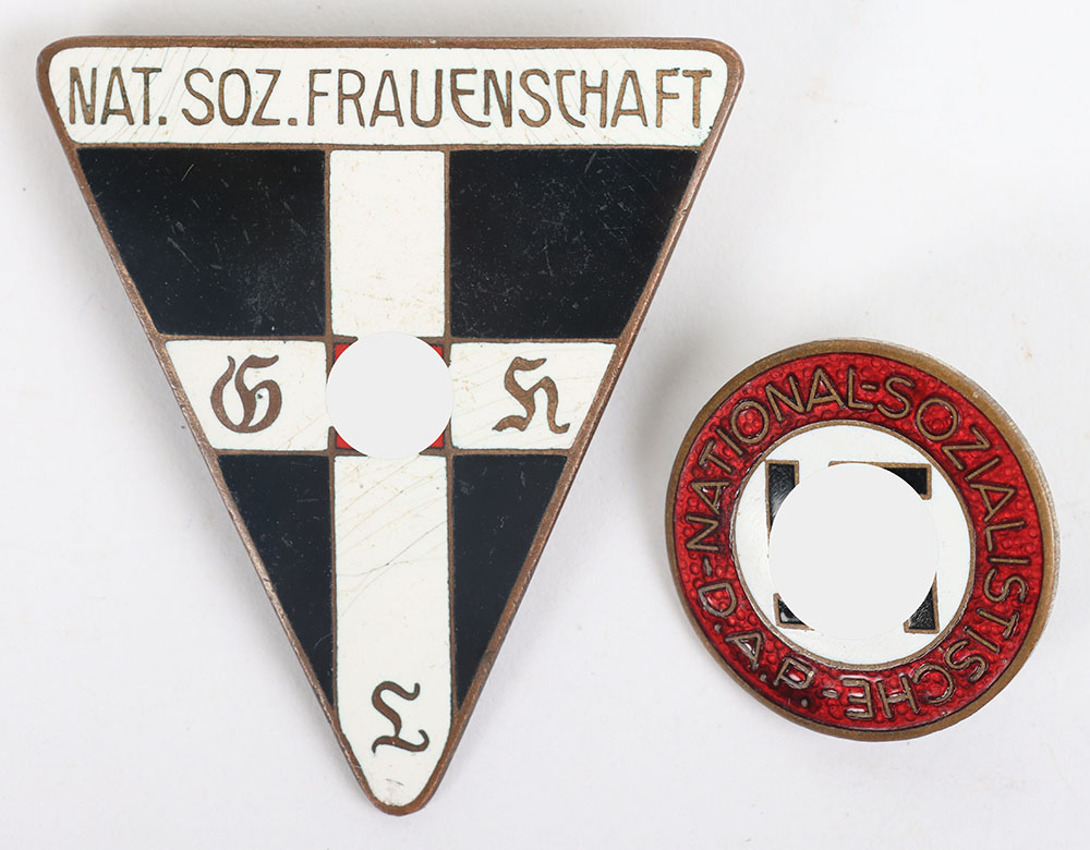 #947 – Third Reich NSDAP Party Badge by Gottlieb Friedrich Keck