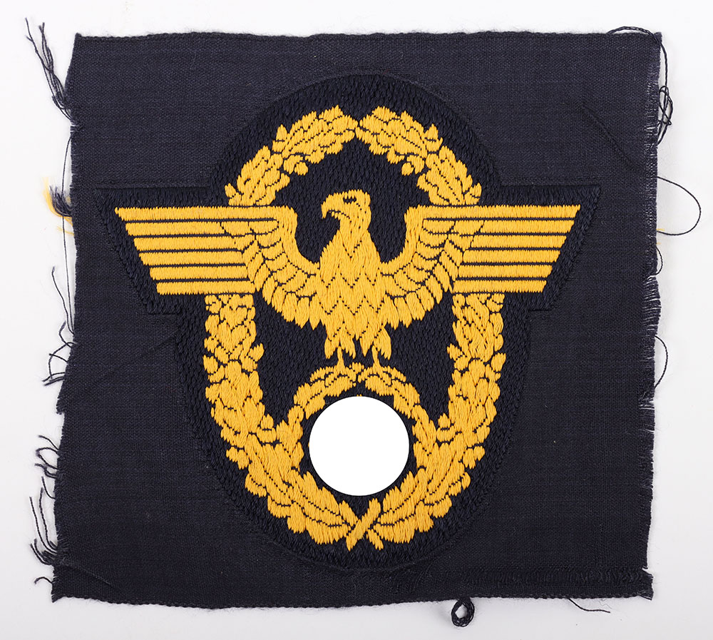 #982 – Third Reich Wasserschutzpolizei (Water Police) Arm Eagle