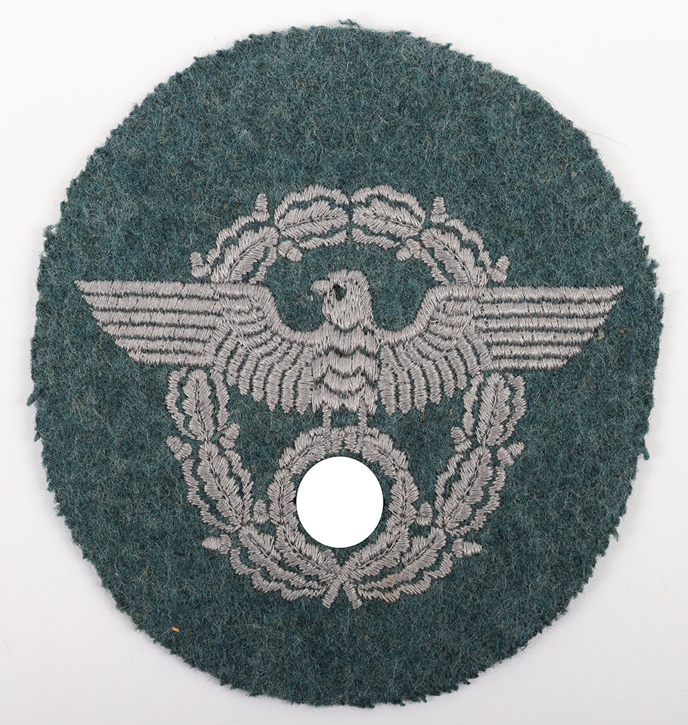 #986 – Third Reich Police Administration Tunic Arm Eagle