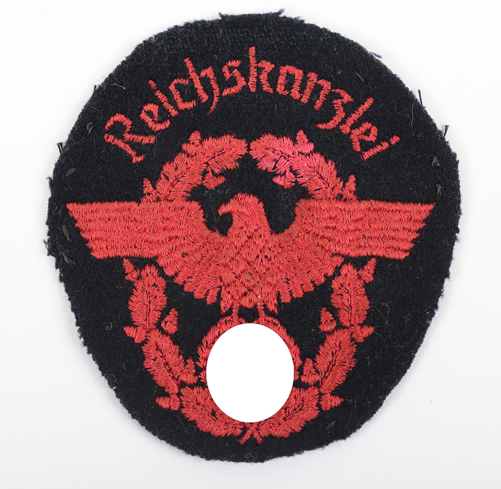 #1020 – Rare Third Reich Fire Brigade Arm Badge for Adolf Hitler’s Reichchancellery (Reichskanzlei)