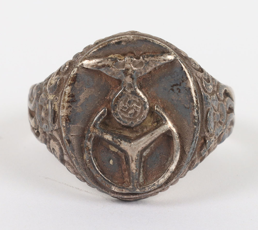 #1025 – Third Reich NSKK (Nationalsozialistisches Kraftfahrkorps) Members Ring