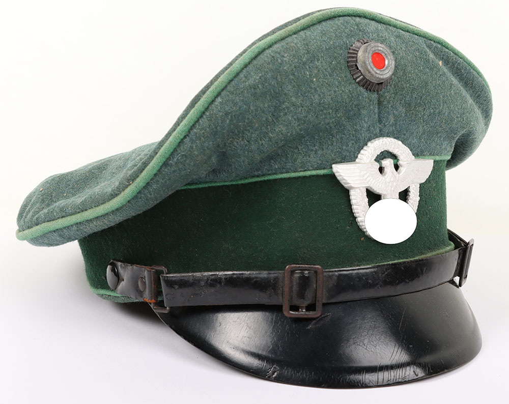 #1038 – Third Reich Landespolizei Other Ranks / NCO’s Peaked Cap