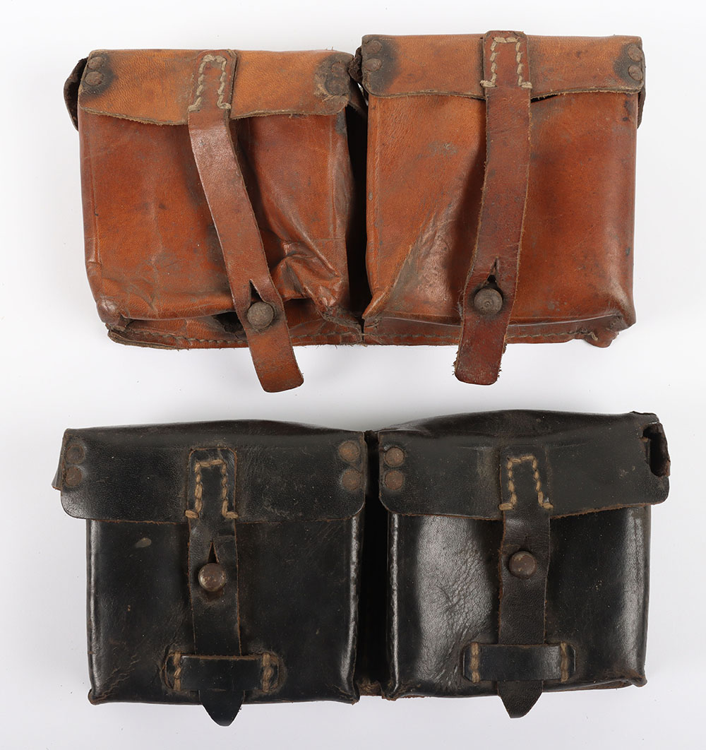 #1075 – 2x WW2 German G43 Ammunition Pouches