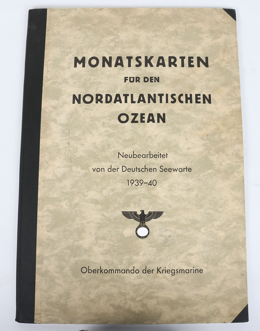 #1148 – WW2 Kriegsmarine North Atlantic Ocean Charts 1939-40