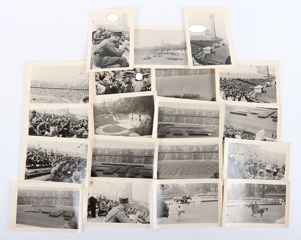 #1153 – Grouping of Third Reich SA (Sturmabteilung) Sports Event Photographs