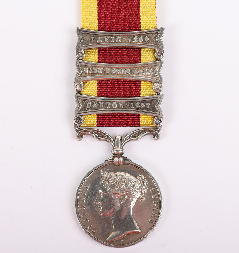 #16 – Second China War Medal to the 67th (South Hampshire) Regiment