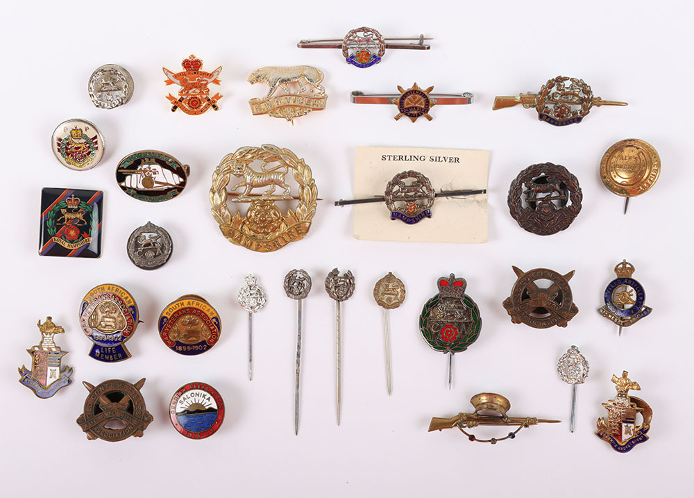 #166 – Quantity of Hampshire Regiment Sweetheart Brooches