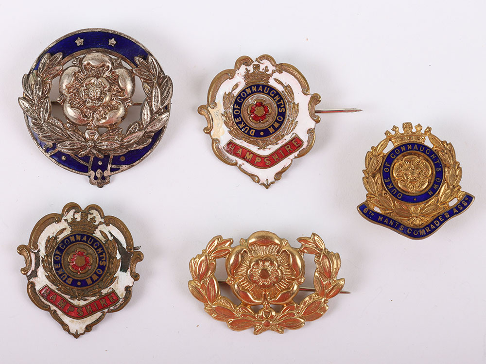 #176 – 6th Duke of Connaught’s Own Hampshire Regiment Sweetheart and OCA Badges