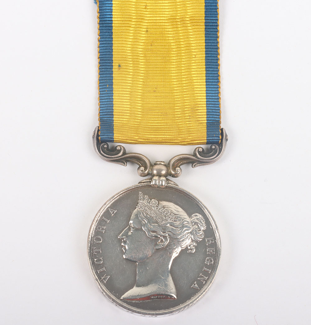 #2 – Victorian Baltic 1854-55 Medal Awarded to a Gunner in the Royal Marine Artillery