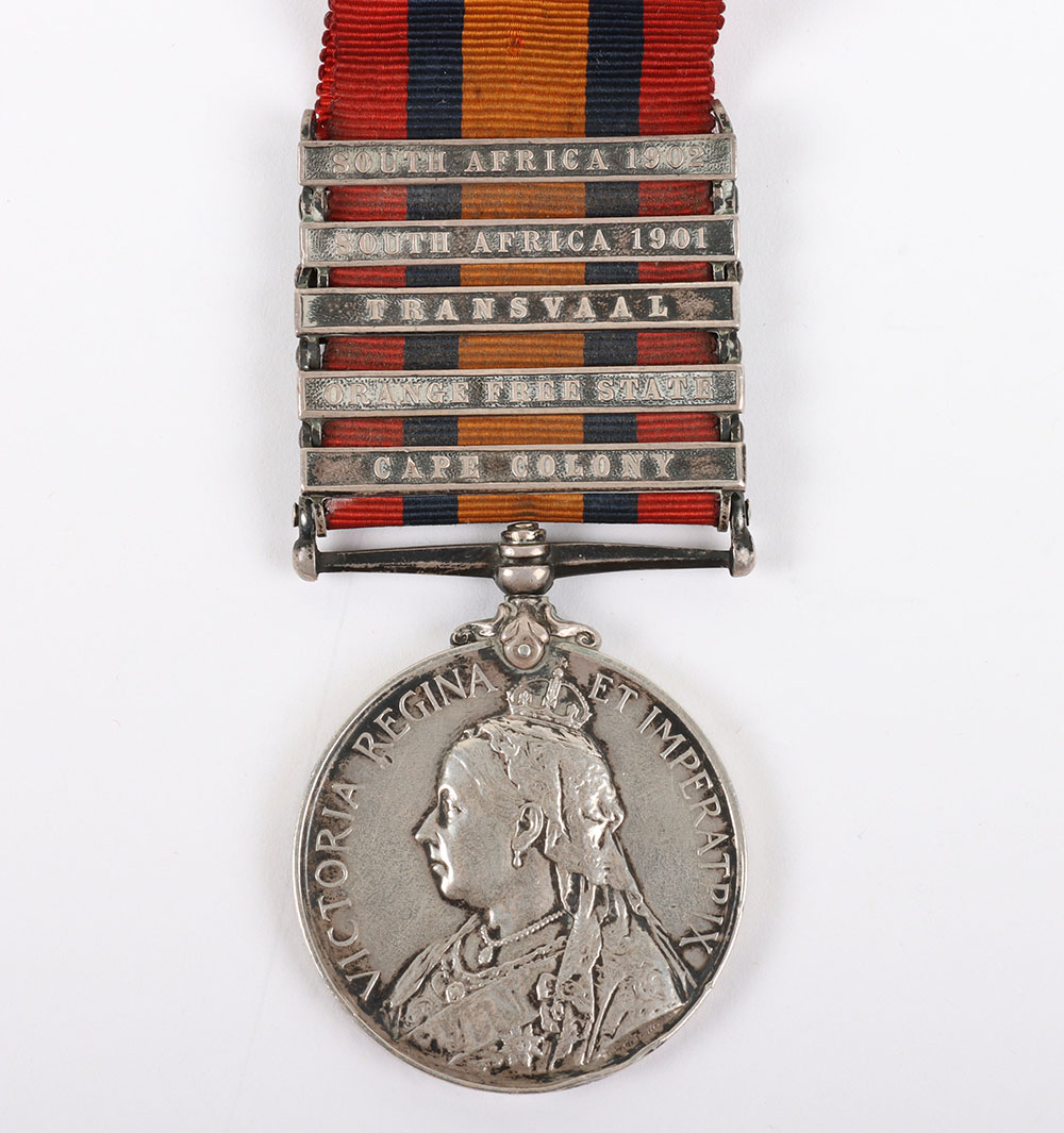 #23 – British Queens South Africa Medal to the 1st Battalion Inniskilling Fusiliers