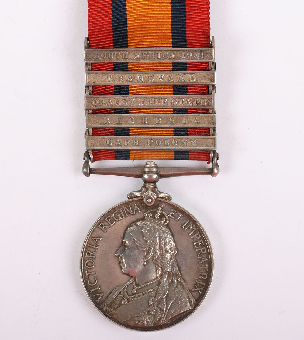 #24 – Queens South Africa Medal to the Hampshire Yeomanry