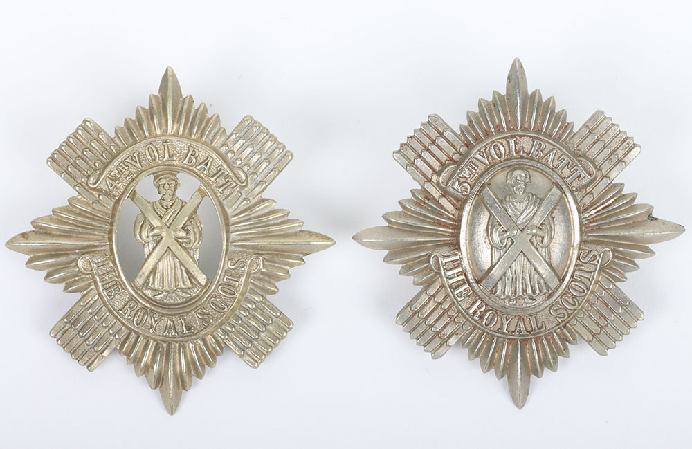 #257 – 4th & 5th Volunteer Battalion The Royal Scots Glengarry Badges