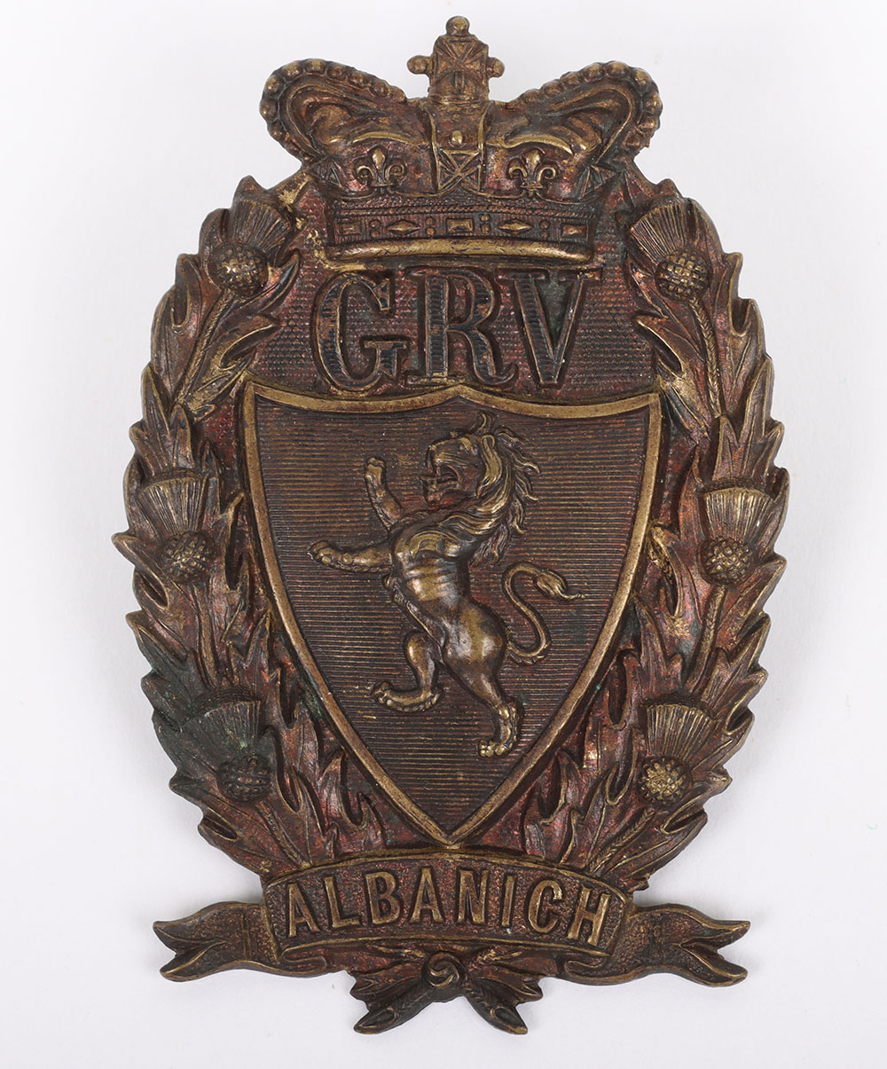 #261 – Pre 1899 Galloway Rifle Volunteers Glengarry Badge