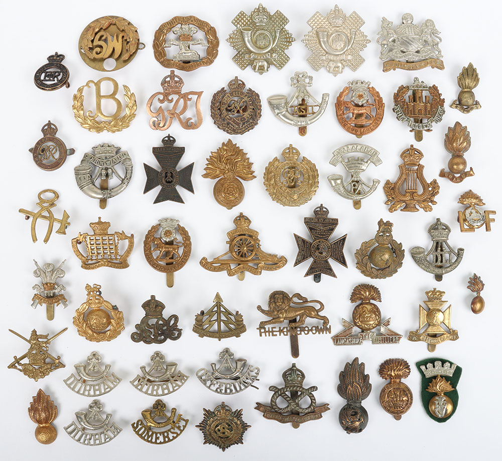 #275 – Mixed Collection of British Military Cap Badges, Collar Badges, Trade Badges etc