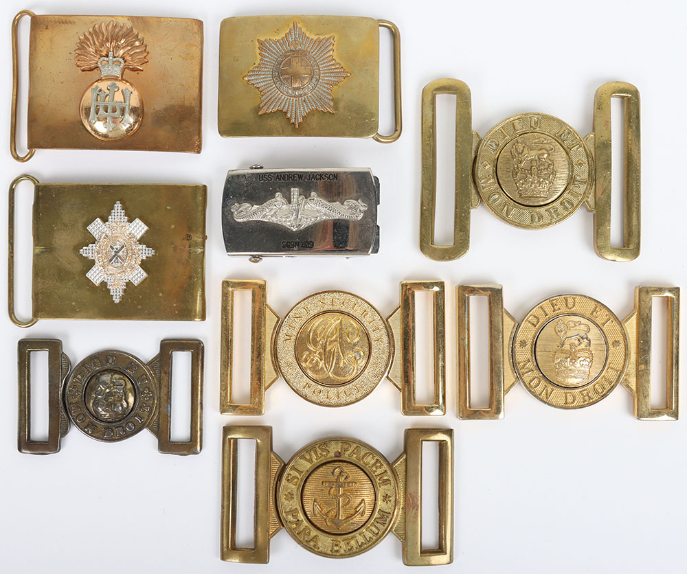 #281 – Grouping of British Anodised Cap Badges