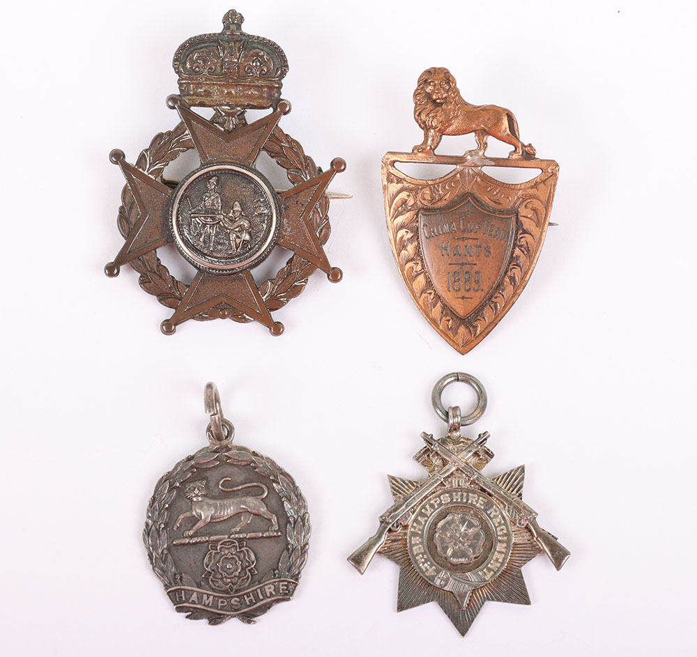 #29 – A Nice Collection of Prize Medals to the Hampshire Regiment