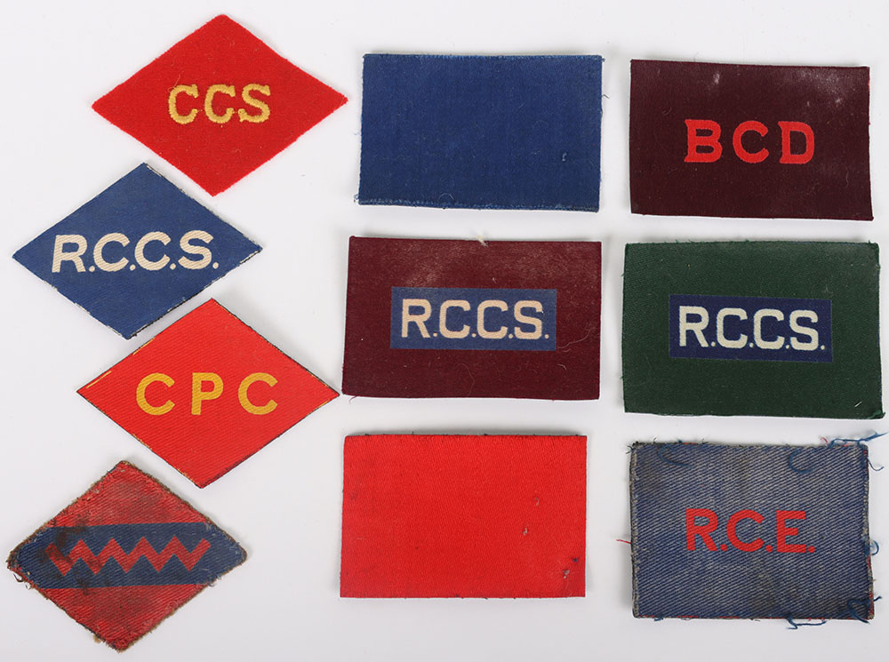 #337 – Grouping of WW2 Canadian Formation Signs