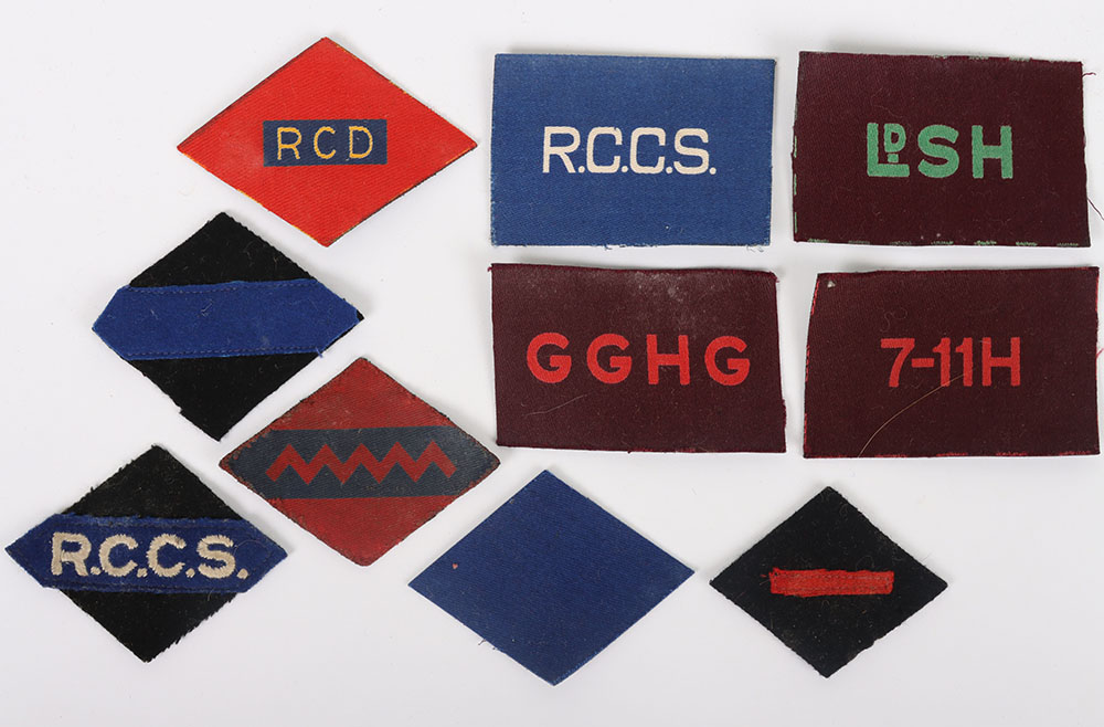 #338 – Grouping of WW2 Canadian Formation Signs