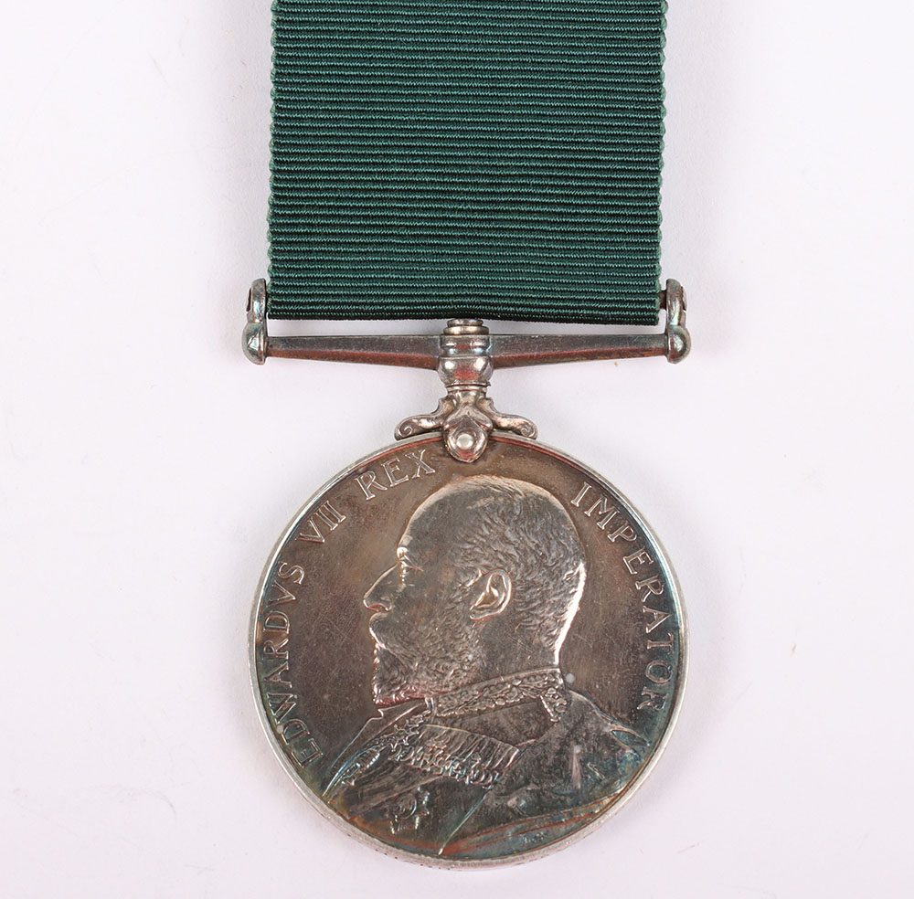 #37 – Edwardian Volunteer Long Service Medal to the 3rd Volunteer Battalion Hampshire Regiment