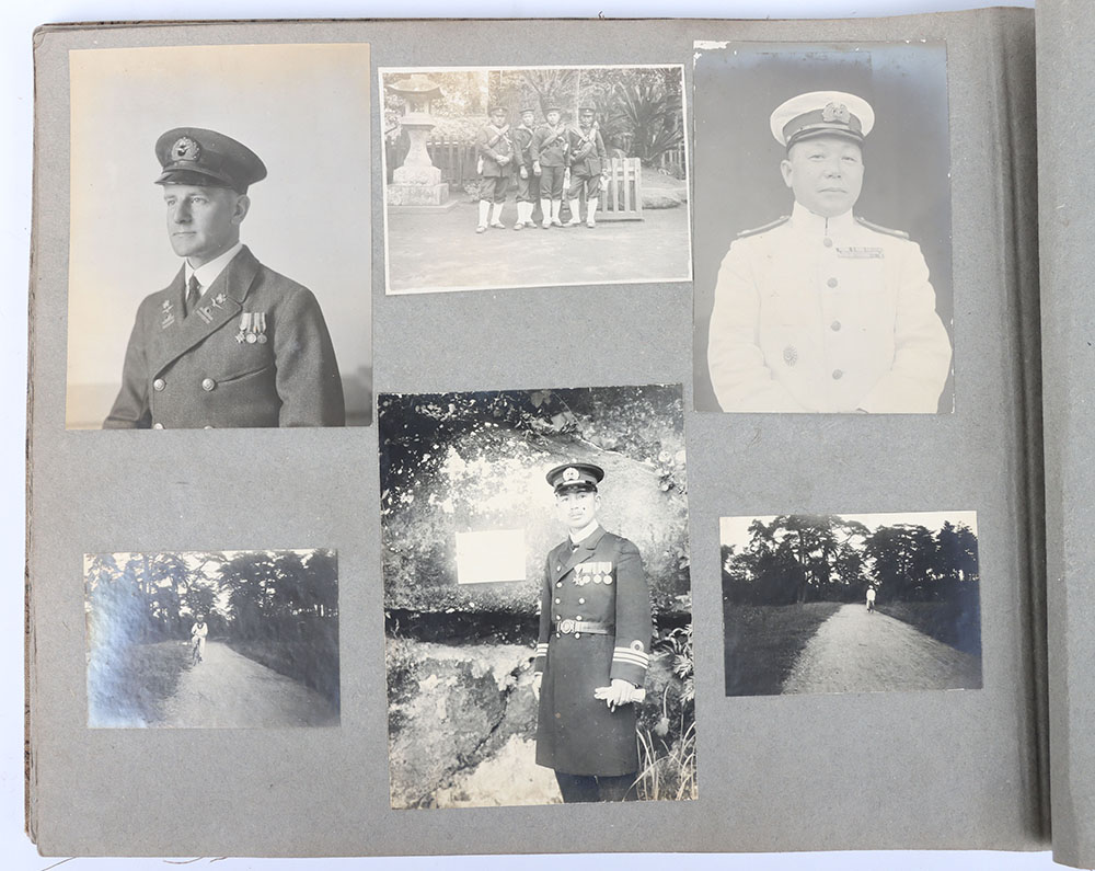 #431 – Historically Interesting Photograph Album Compiled by a Member of the Naval Aviation Station at Kasumigaura 1920’s, with Images from the British RAF Sempill Mission, The British Involvement in Developing Japanese Naval Aviation