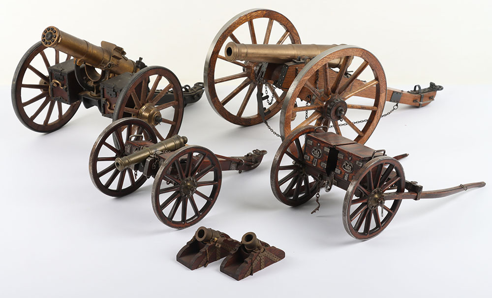 #447 – Fine Model of a Battle of Waterloo Period Artillery Field Cannon