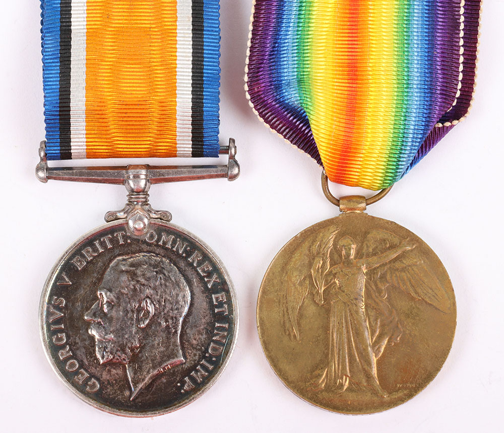 #47 – Great War Medal Pair to the Hampshire Yeomanry