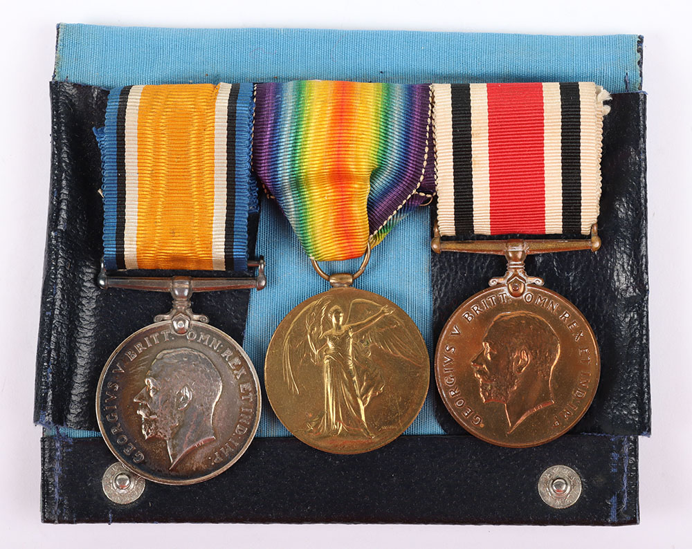 #49 – Great War Pair of Medals to the Hampshire Regiment with a Special Constabulary Long Service Medal