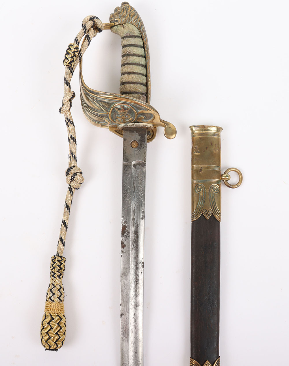 #549 – Victorian Royal Naval Officers Sword