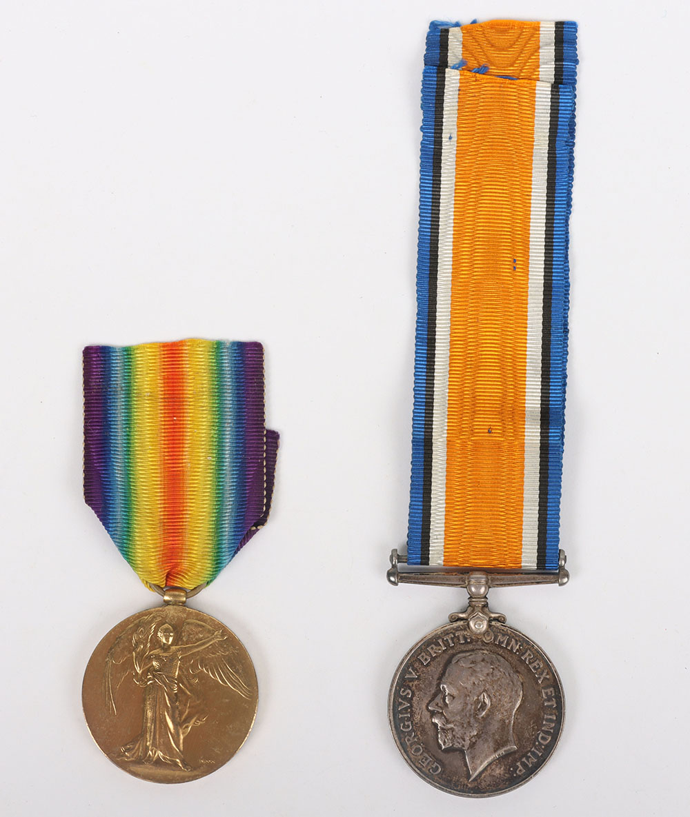 #56 – Great War Medal Pair Somerset Light Infantry